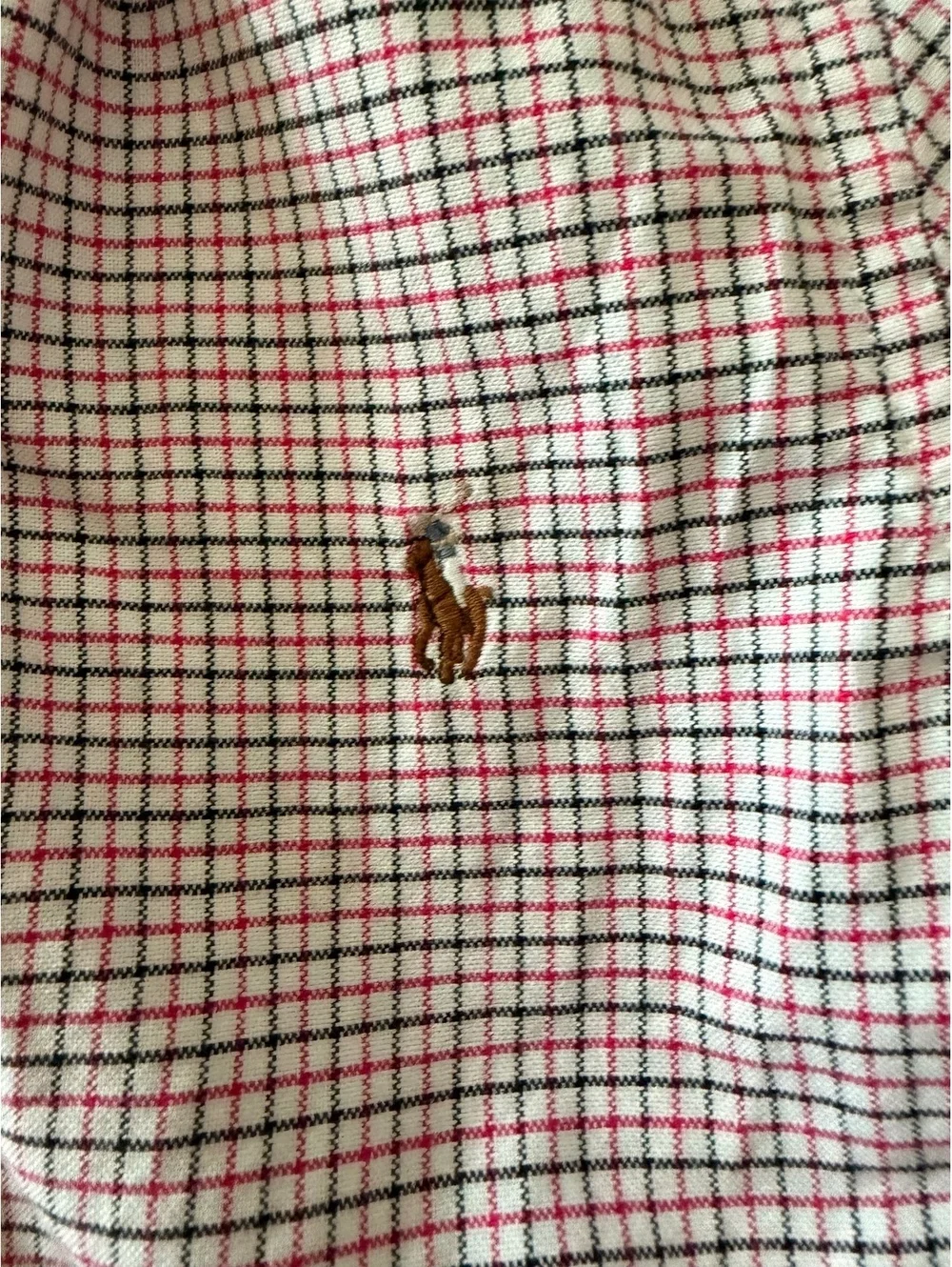 Ralph Lauren Men's Button-Down Shirt Size S White Multi Check